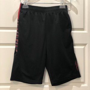 Red & Black Spiderman Basketball Shorts